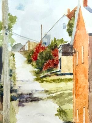 Alley in Hermann June 2025
